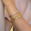 Bracelete Angélica Micro Zircônias Folheado a Ouro 18K