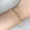 Pulseira Isis Citrino Folheado a Ouro 18K - Imagem 2