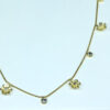 Colar Florzinha Zircônia Folheado a Ouro 18K