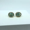 Brinco Princesa Acquamarine Folheado a Ouro 18K