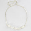 Pulseira Luisa Quartzo Branco Folheado a Prata