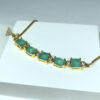 Pulseira Luisa Turmalina Folheado a Ouro 18K - Imagem 2