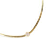 Choker Fita com Mandala em Micro Zircônias Folheado a Ouro 18K
