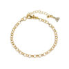 Pulseira Elos Português Folheado a Ouro 18K