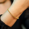 Pulseira Elos Português Folheado a Ouro 18K