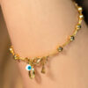 Pulseira Bolinha Folheado a Ouro 18K