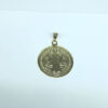 Pingente São Bento Folheado a Ouro 18K