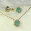 Conjunto Princesa Turmalina Folheado a Ouro 18K - Image 2
