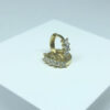 Brinco Argolinha Ana Folheado a Ouro 18K