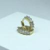 Brinco Argolinha Ana Folheado a Ouro 18K - Imagem 2