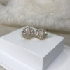 Brinco Pizza Zircônias Folheado a Ouro 18K