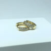 Brinco Argolinha Mari M Folheado a Ouro 18K