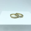 Brinco Argolinha Lady Folheado a Ouro 18K