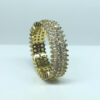 Anel Bianca Zircônia Folheado a Ouro 18K