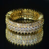 Anel Bianca Zircônia Folheado a Ouro 18K
