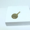 Pingente Pai Nosso P Folheado a Ouro 18K
