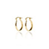 Brinco Argola Simone Folheado a Ouro 18K
