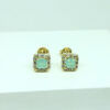 Brinco Lilly Turmalina Folheado a Ouro 18K