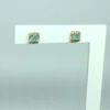Brinco Lilly Turmalina Folheado a Ouro 18K
