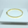 Bracelete Quadrado Folheado a Ouro 18K