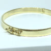 Bracelete Quadrado Folheado a Ouro 18K