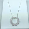 Colar Mandala Quartzo Rosa Folheado a Prata