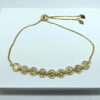 Pulseira Abençoada Folheado Ouro 18K