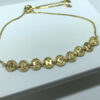 Pulseira Abençoada Folheado Ouro 18K