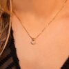 Conjunto Coração Zircônia Folheado a Ouro 18K