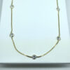 Choker 7 Zircônias Folheado a Ouro 18K