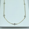 Choker 7 Zircônias Folheado a Ouro 18K