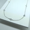 Choker 7 Zircônia Folheado a Prata