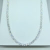 Choker Riviera com Zircônias Folheado a Prata