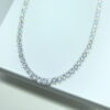 Choker Riviera com Zircônias Folheado a Prata