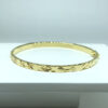 Bracelete Aurora com Detalhes Folheado a Ouro 18K