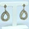 Brinco Gota P com Micro Zircônias Folheado a Ouro 18K - Image 2